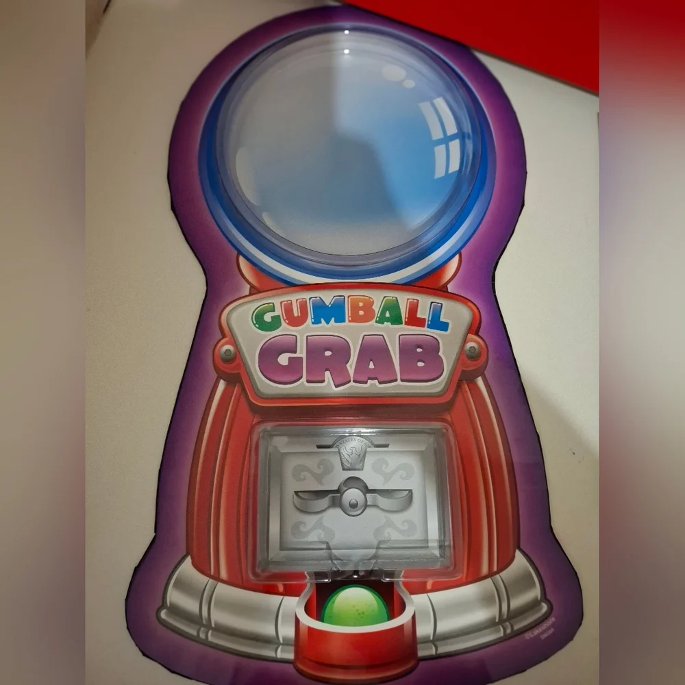 Lakeshore Gumball Grab Game Ages 3+ Fine Motor Skills MISSING 2 GUMBALLS